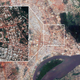 Barthélemy Boganda Stadium in Bangui, Central African Republic, composite of data from 2017-2018